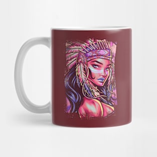 American Indian Princess Mug